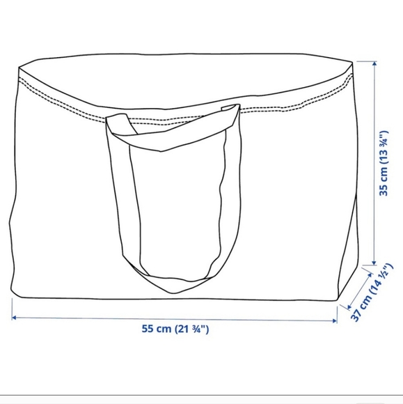 4 Pack Ikea Large Shopping Bag 🛍 - Picture 3 of 4